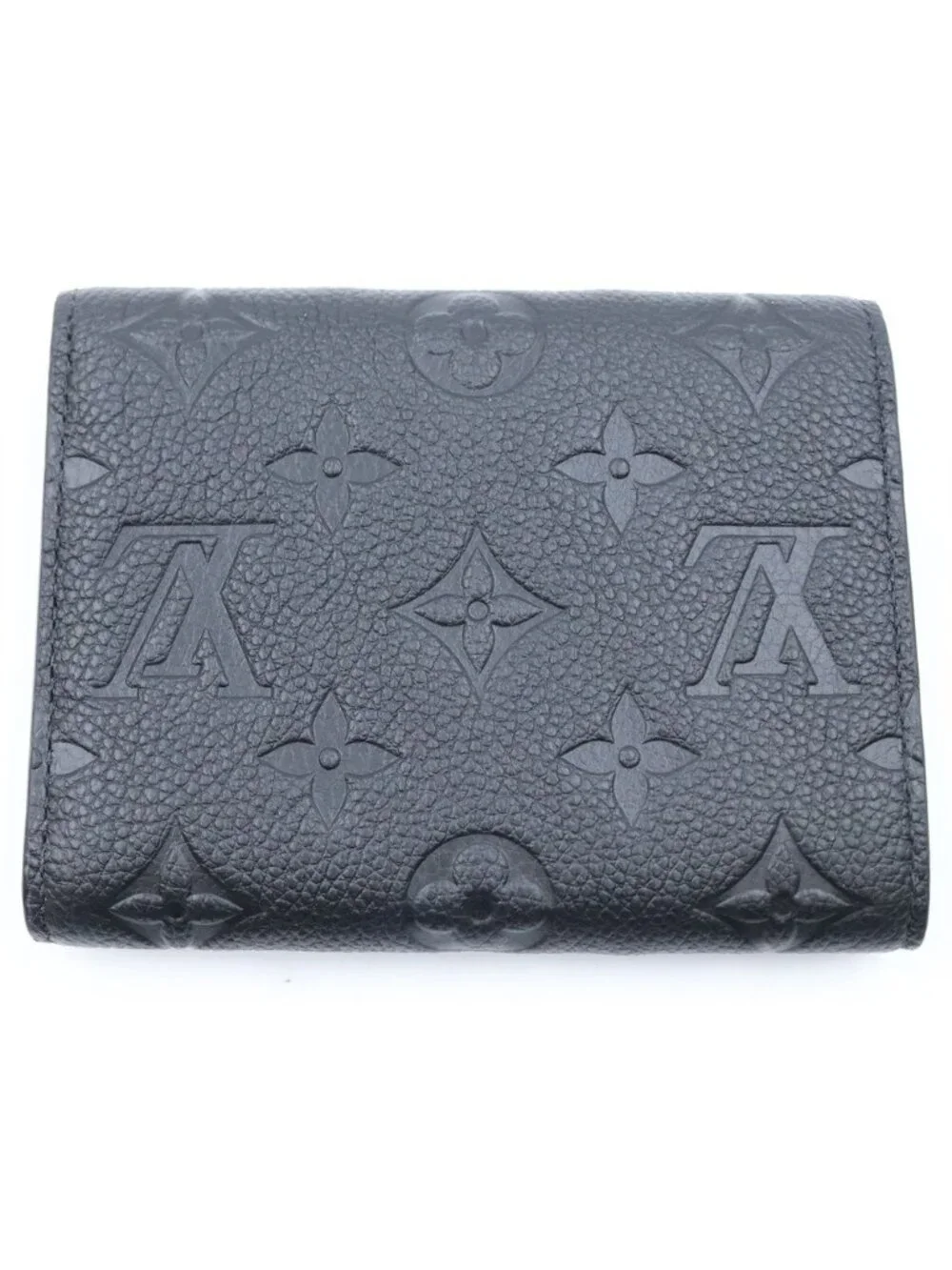 Louis Vuitton Portefeuille Victorine Compact Wallet Trifold Monogram Empreinte